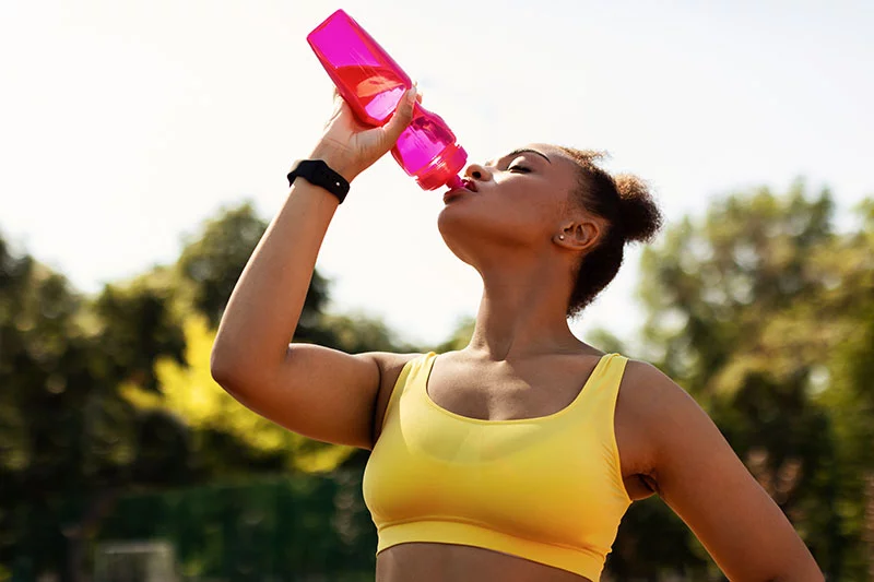 Working out in hot weather sale